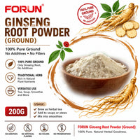 Pure Ginseng Root Powder (Ground)