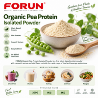 Organic Pure Pea Protein Isolate Powder