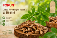 FORUN Food Grade Dried Five Finger Peach CUT 五指毛桃 - Asian Soup herbs