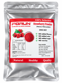 FORUN Strawberry Powder – Water Soluble, Natural Strawberry Flavour