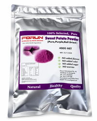 FORUN Pure Purple Sweet Potato Powder – Roll Dried, Vibrant Purple