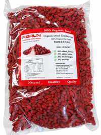 FORUN Organic Dried Red Goji Berries (Wolfberries)