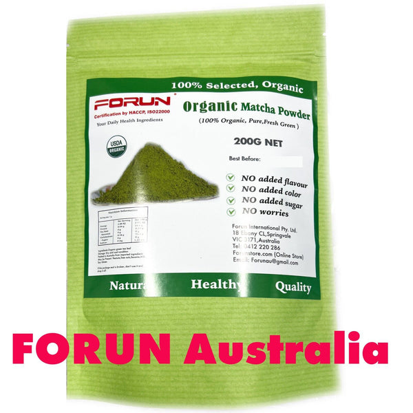 Organic Matcha Powder A+ Grade - 200G NET