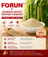 Pure White Pepper Powder(Ground) - Best Quality White pepper powder you should try