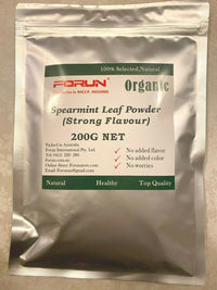 Spearmint Powder (Mint Leaf Powder) - Pure, Fresh Green